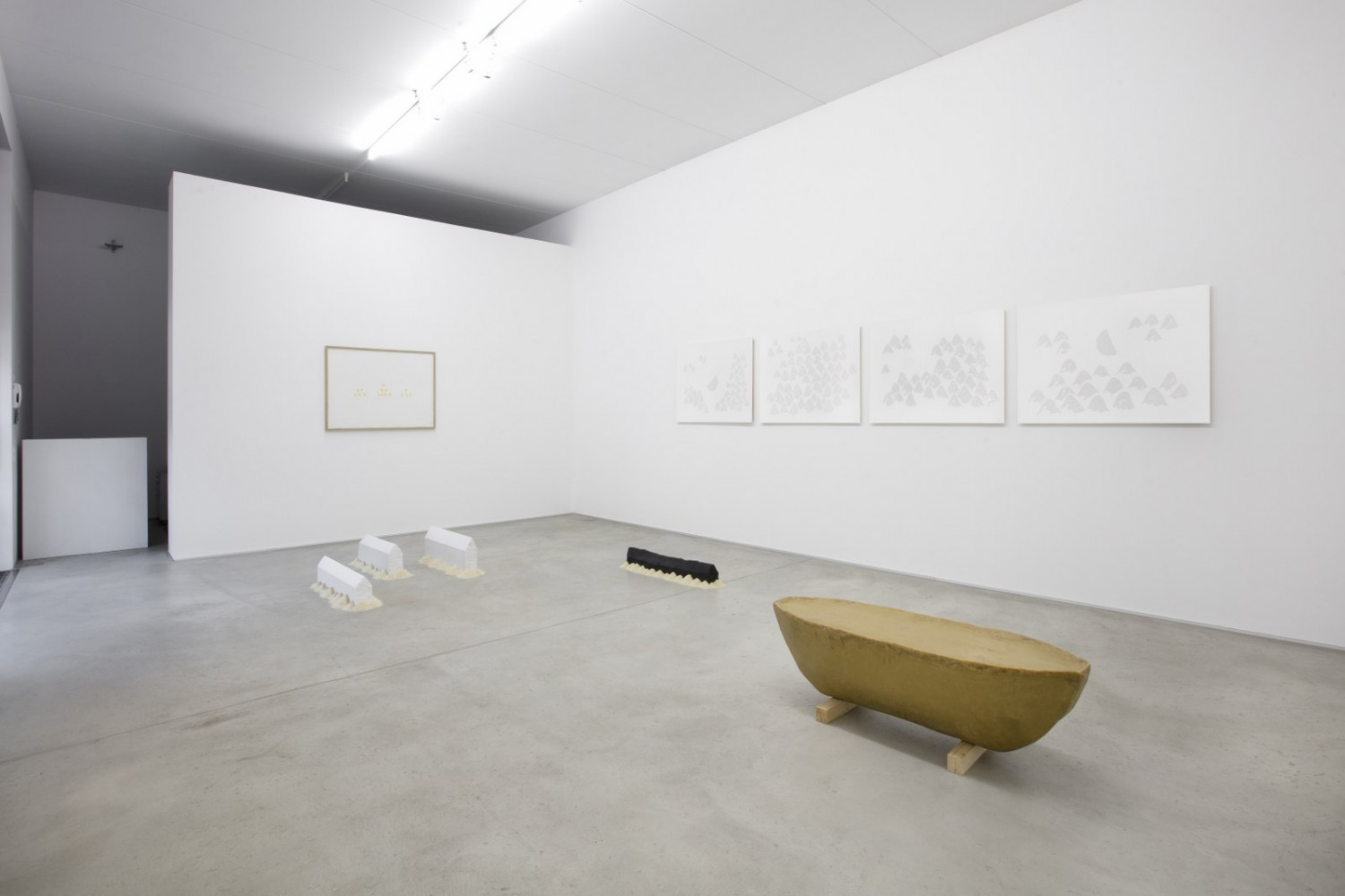 Wolfgang Laib, ‘New installation’, Installation view, Buchmann Agra, 2017