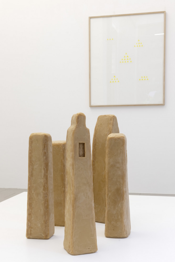 Wolfgang Laib, Installation view, Buchmann Lugano, 2020