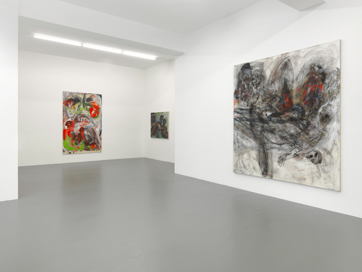 Martin Disler, Malerei, installation view Buchmann Galerie 2014