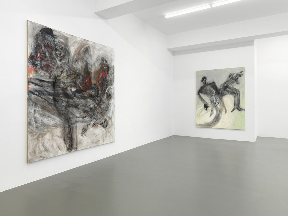 Martin Disler, Malerei, installation view Buchmann Galerie 2014