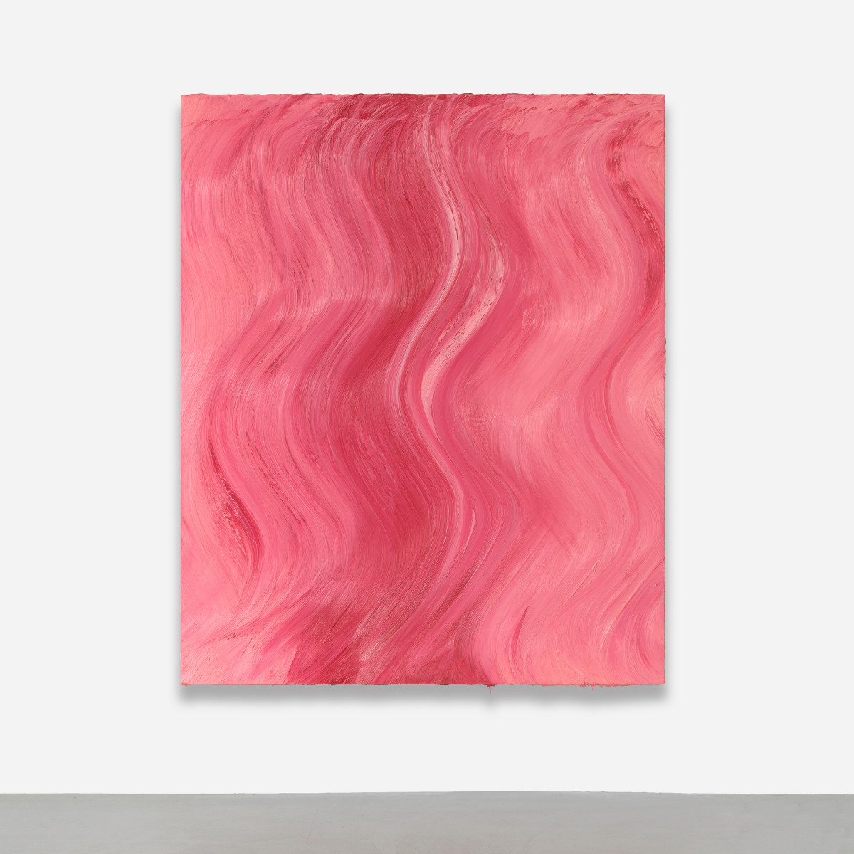 Jason Martin, ‘Untitled (Brilliant pink / Mixed white)’, 2020
