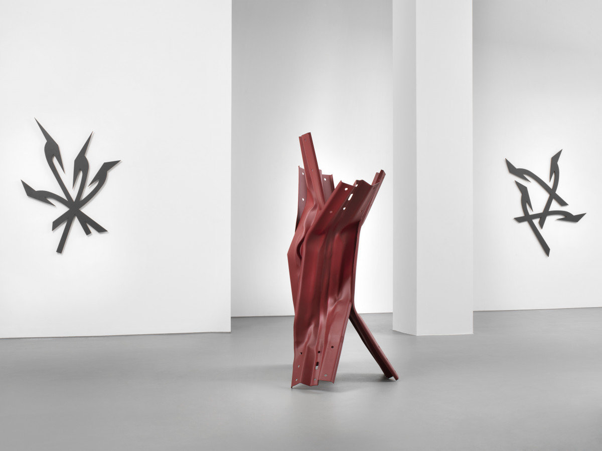 Bettina Pousttchi, ‘Directions’, Installation view, Buchmann Galerie, 2021