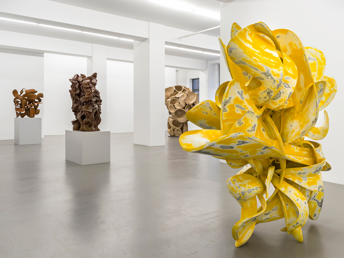 Tony Cragg, Installationsansicht, Buchmann Galerie, 2018