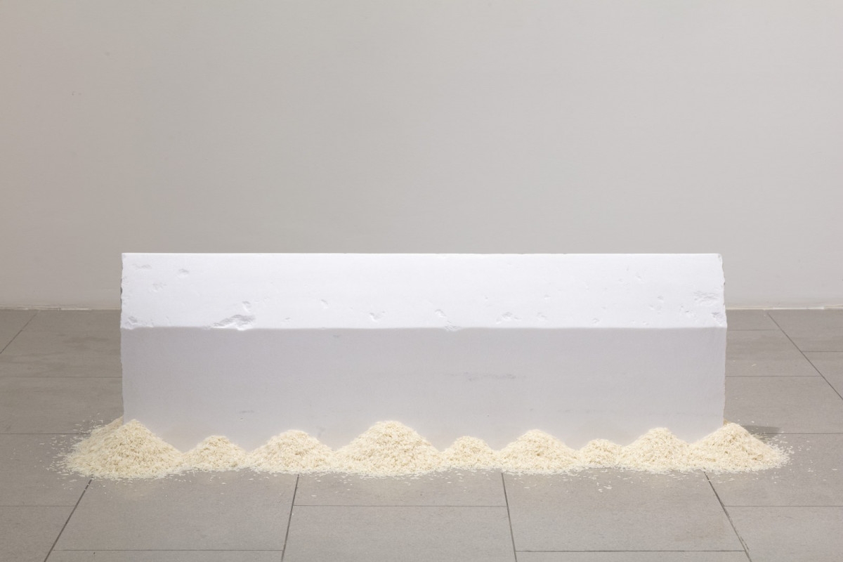 Wolfgang Laib, ‘Reishaus, 2010-2011’, white marble