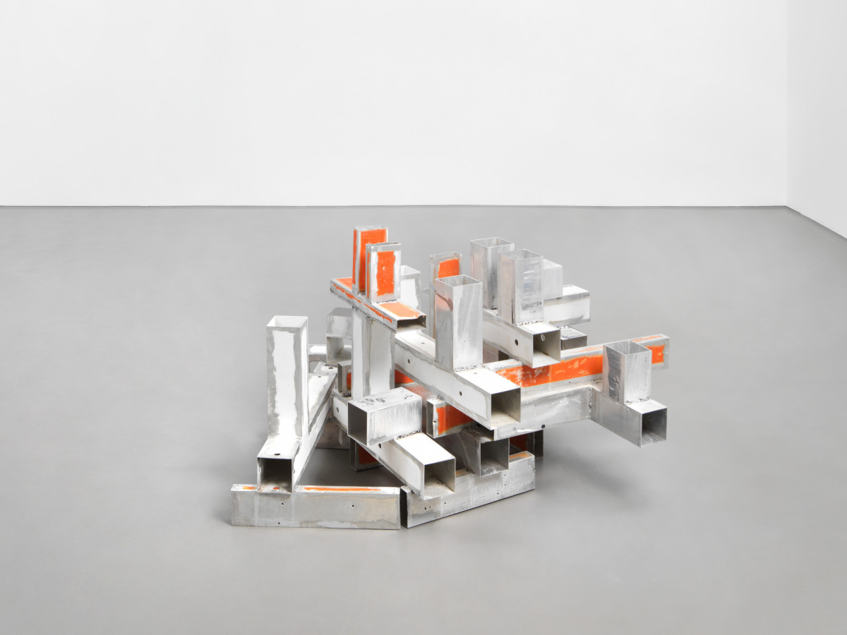 Pedro Cabrita Reis, ‘Another city model’, 2023, Lack auf Aluminium
