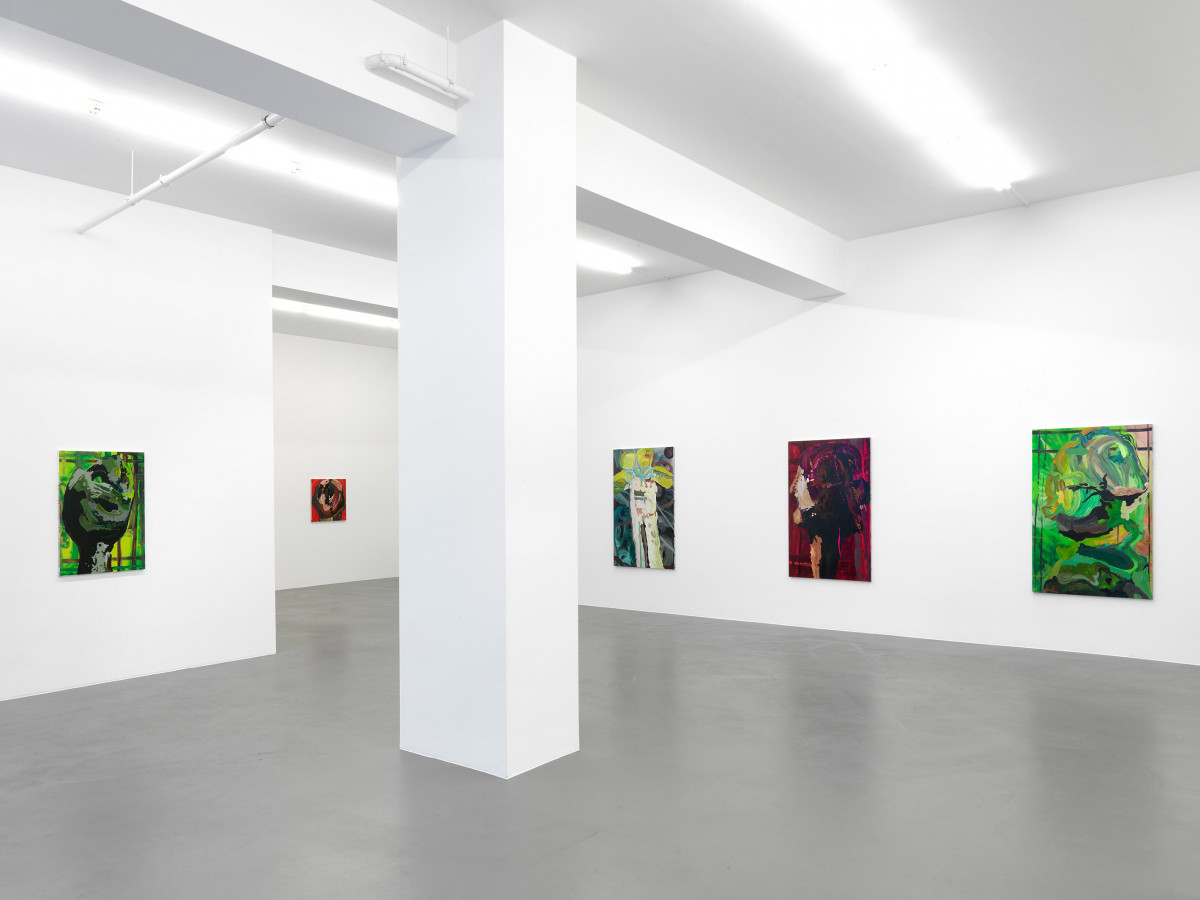 Clare Woods, Installationsansicht, Buchmann Galerie, 2012