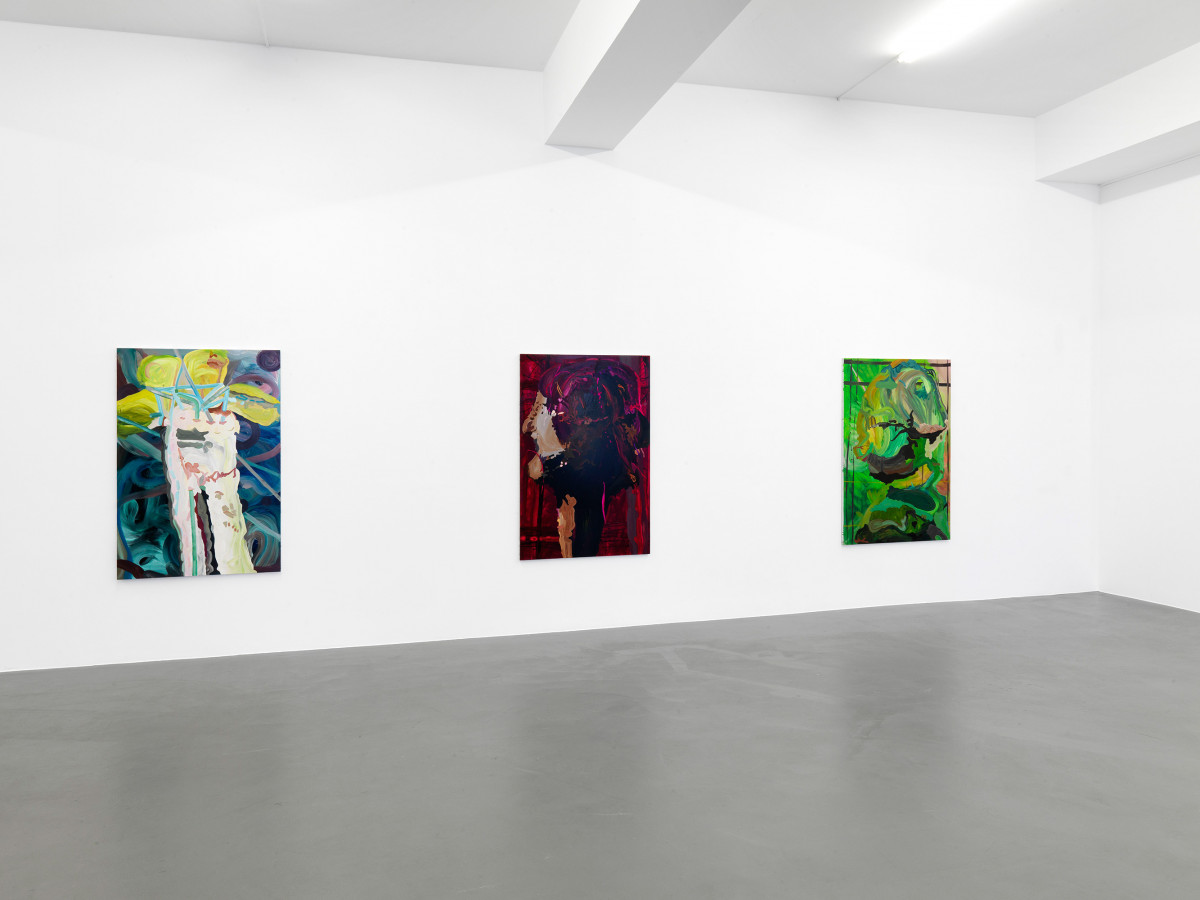 Clare Woods, Installation view, Buchmann Galerie, 2012
