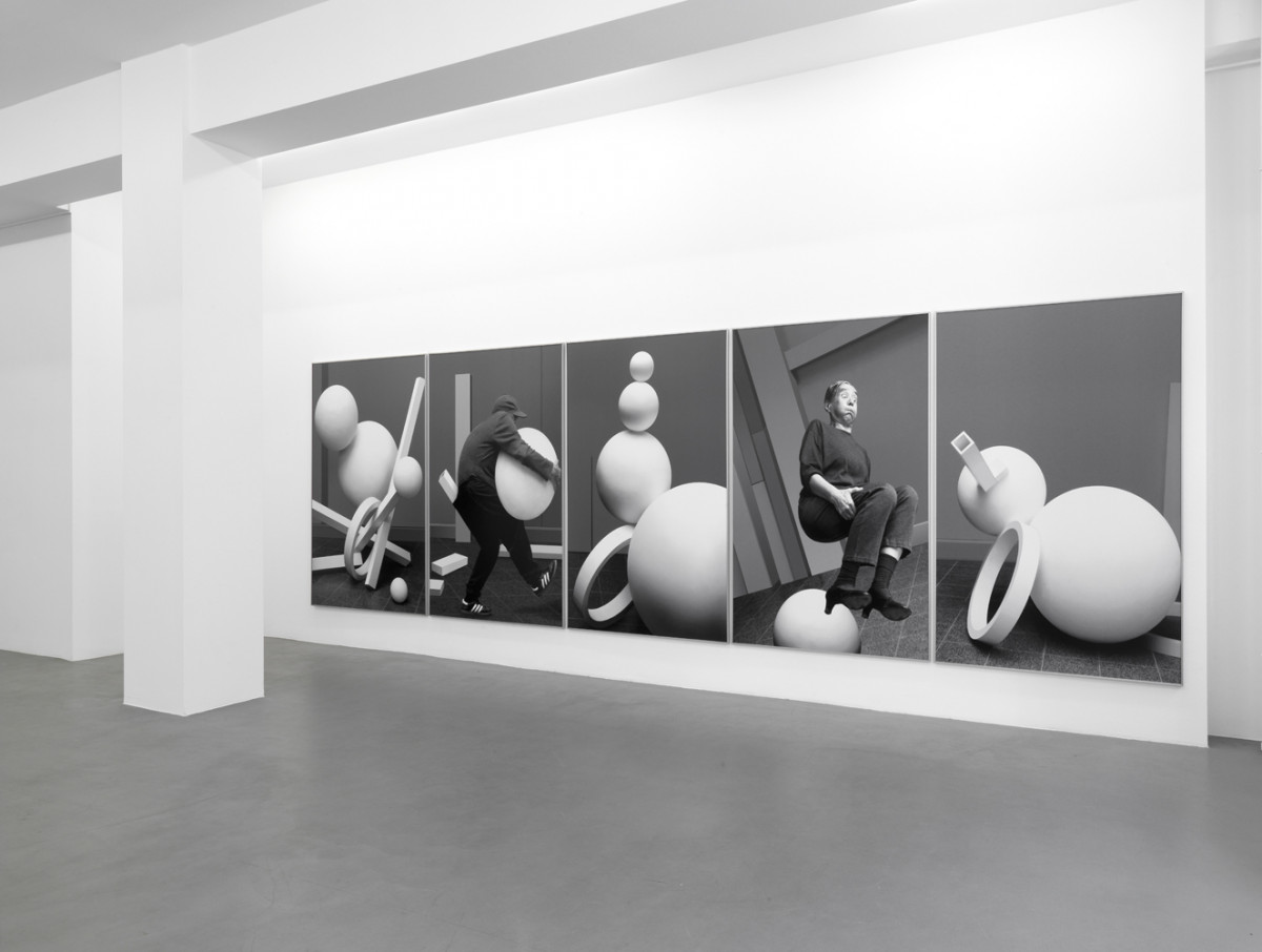 Anna & Bernhard Blume, ‘Aktionsmetaphern’, Installationsansicht, Buchmann Galerie, 2011