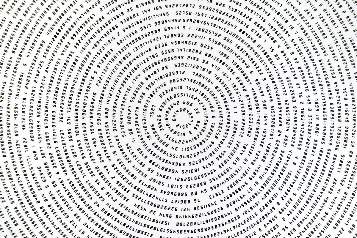 Tatsuo Miyajima, ‘Innumerable Counts Circle - digital font (detail)’, 2017