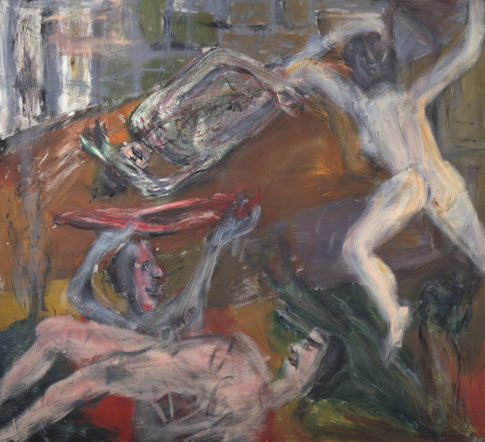 Martin Disler, ‘Untitled’, 1995, acrylic on canvas