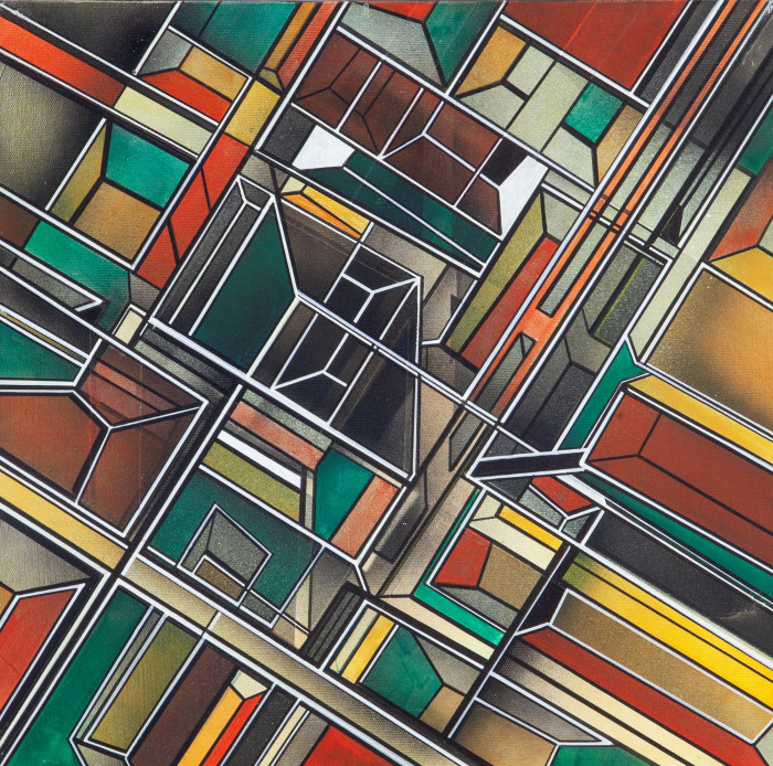 Alex Dorici, ‘Untitled’, 2016, mixed media on canvas