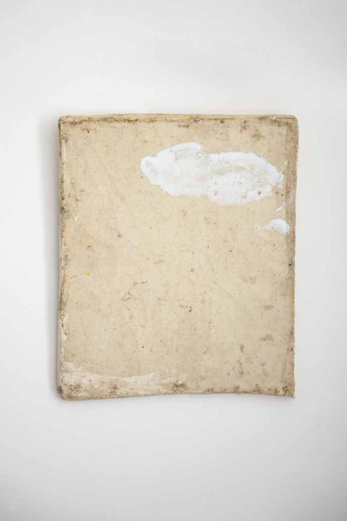 Lawrence Carroll, ‘Untitled’, 2011-2017, Oil, wax, house paint, staples, canvas on wood