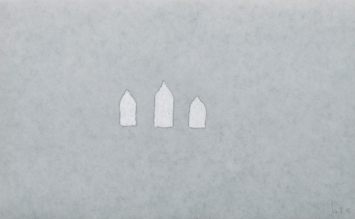 Wolfgang Laib, ‘Untitled’, 2013, Oil pastel and pencil on paper