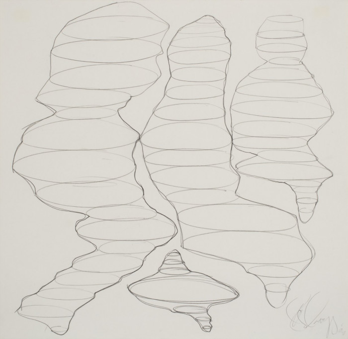 Tony Cragg, ‘Untitled, Nr.1346’, 1996, pencil on paper                                                                       