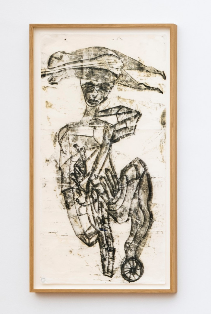 Martin Disler, ‘Ohne Titel’, 1995, Monotypie auf Japanpapier