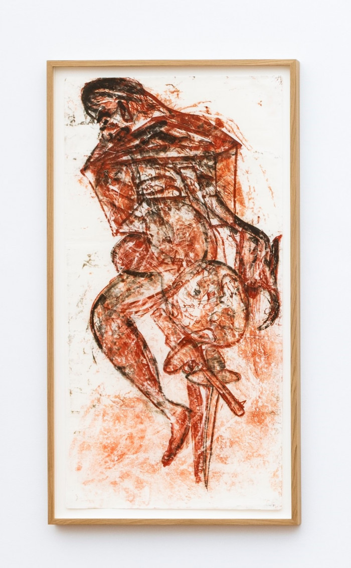 Martin Disler, ‘Ohne Titel’, 1995, Monotypie auf Japanpapier