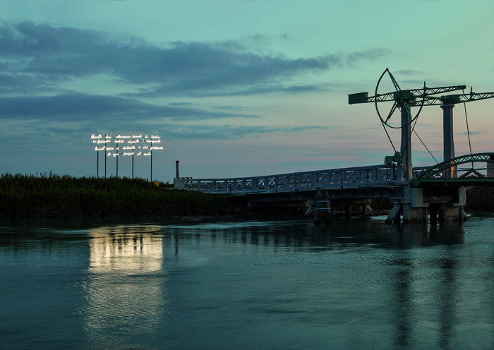 Alberto Garutti, Ca-Corniani, site specific installtion, Neon