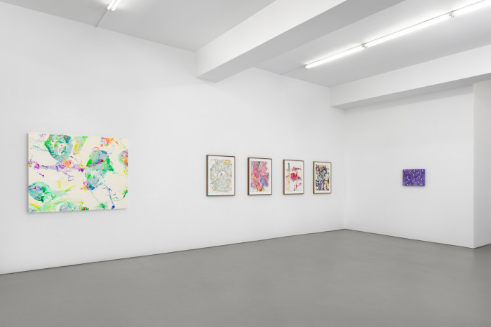 Installationsansicht, Buchmann Galerie, 2026