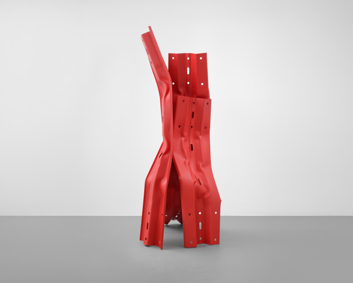 Bettina Pousttchi, ‘Vertical Highways A46’, 2025, Guard rails, steel