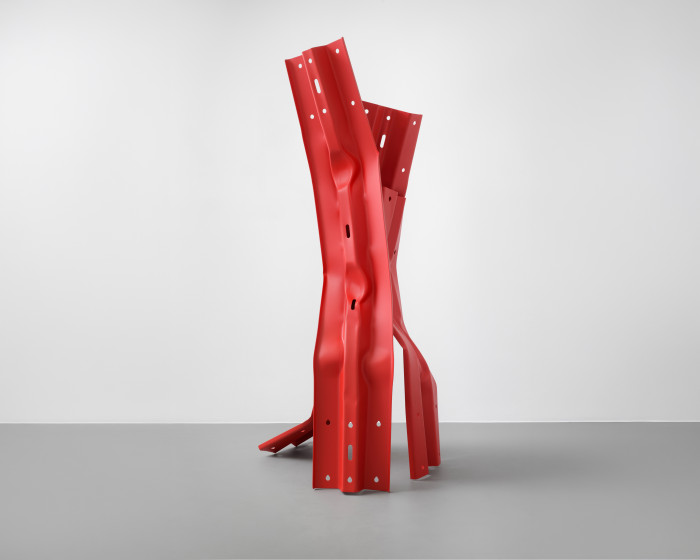 Bettina Pousttchi, ‘Vertical Highways A46’, 2025, Guard rails, steel