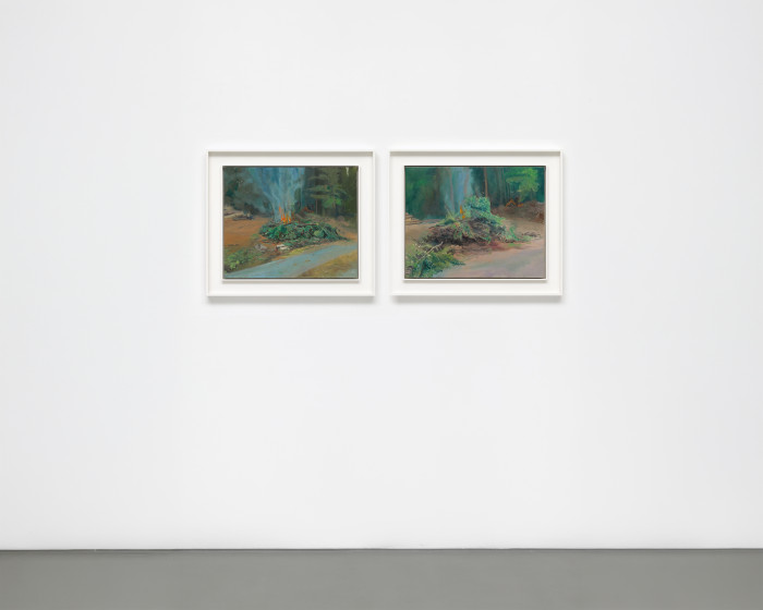 Jim Butler, ‘Brush Fire I & II’, 2026, Oil on canvas