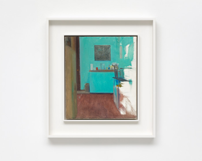 Jim Butler, ‘Blue Office’, 2023, Oil on canvas