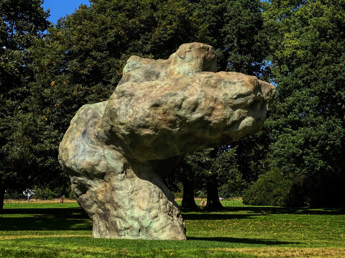 William Tucker, ‘Dancer, after Degas’, 2020, Bronze