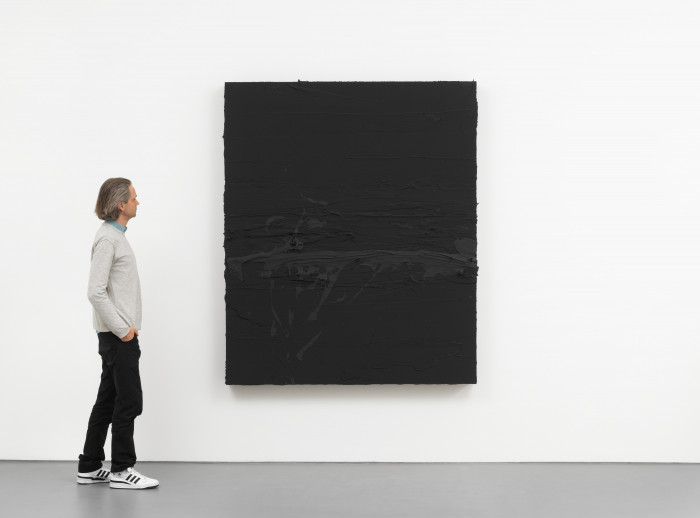 Jason Martin, ‘Inside Out (Dark grey)’, 2023, Mixed media on aluminium 