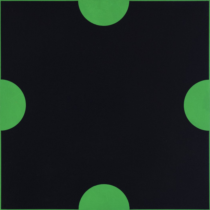 Livio Bernasconi, ‘1968-2’, 1968, acrylic paint on intel wood