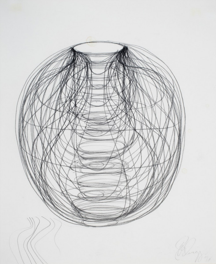 Tony Cragg, ‘Untitled, Nr.1337’, 1996, pencil on paper 