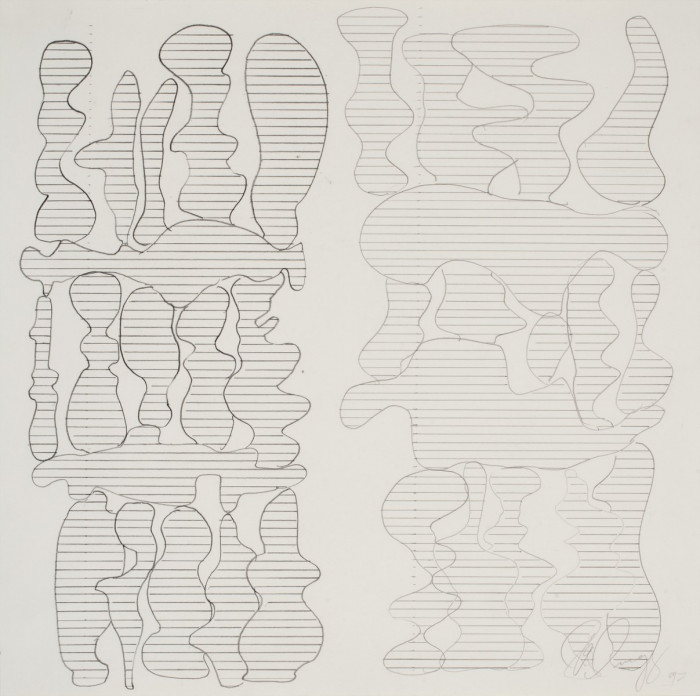 Tony Cragg, ‘Untitled, Nr.1578’, 1997, pencil on paper 