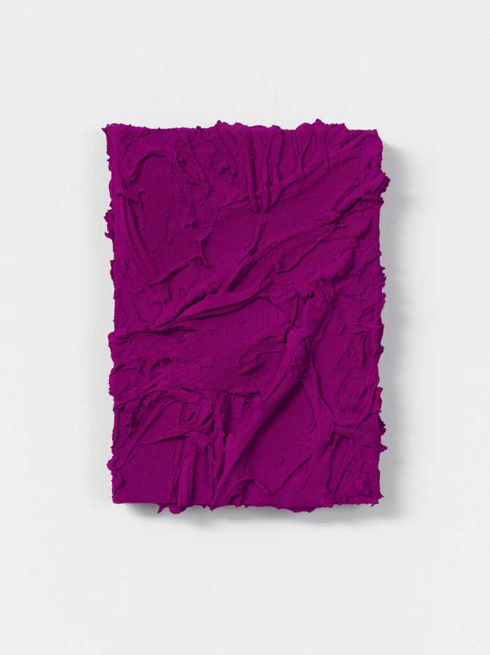 Jason Martin, ‘Untitled (Fluorescent violet)’, 2021, Mixed media on aluminium