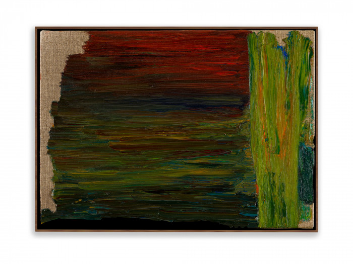 Pedro Cabrita Reis, ‘Landscapes (series VIII) #5’, 2020, Oil on raw canvas