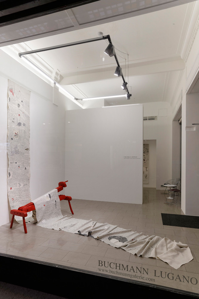 Véronique Arnold, Installation view, Buchmann Lugano