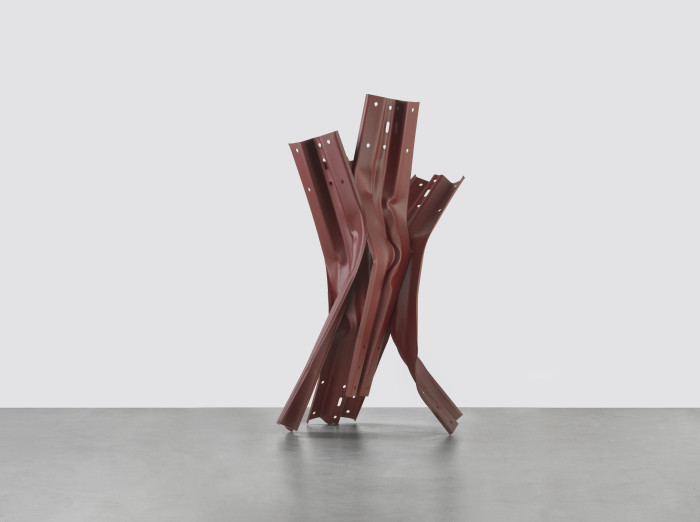 Bettina Pousttchi, ‘Vertical Highways A10’, 2019, Guard rails, steel