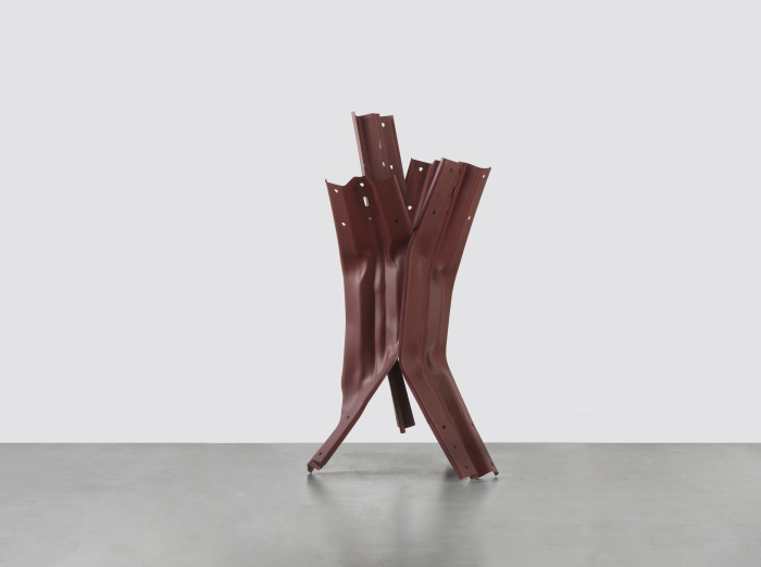 Bettina Pousttchi, ‘Vertical Highways A10’, 2019, Guard rails, steel