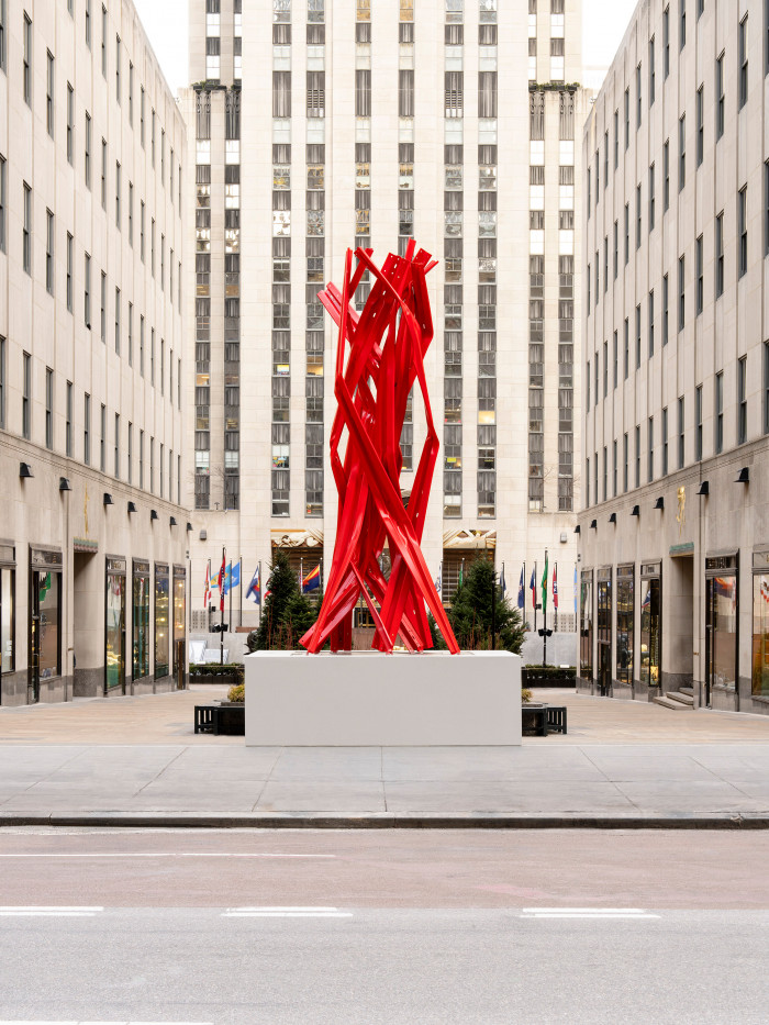 Bettina Pousttchi, ‘Vertical Highways V03’, Guardrails, steel