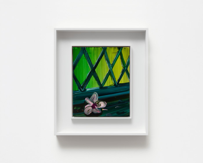 Clare Woods, ‘Leaf Cushions’, 2025, Oil on aluminium