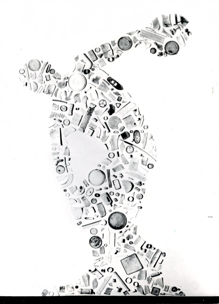 Tony Cragg, ‘Culture Myth-Greece (weisse Plastikteile)’