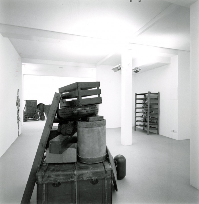 Tony Cragg, Installationsansicht, Buchmann Basel, Buchmann Basel, 1986