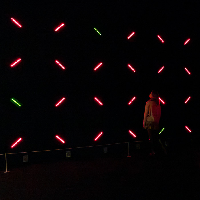 Tatsuo Miyajima, Installationsansicht