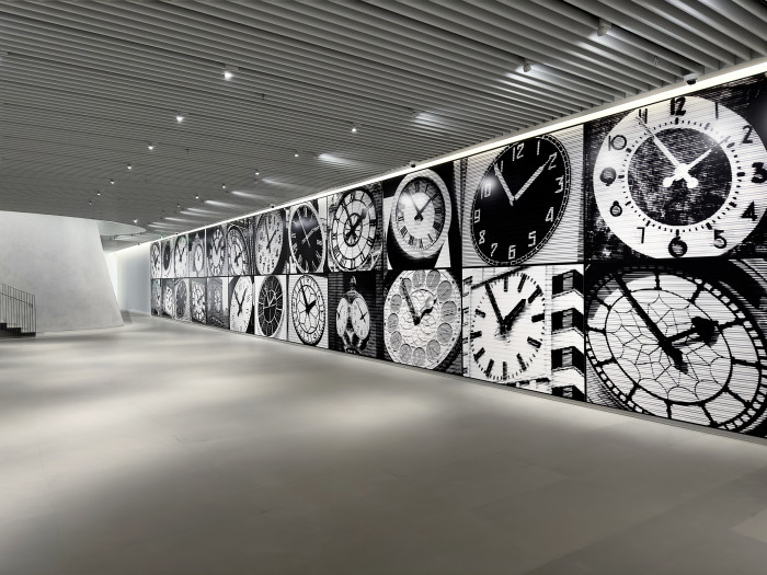 Bettina Pousttchi, ‘World Time Clock’, Installationsansicht, Buchmann Galerie, Buchmann Galerie, 2023, Aurora Museum, Shanghai