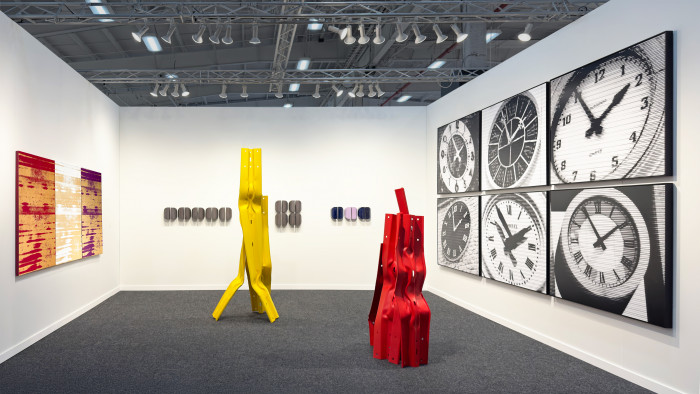 ‘Independent 2026 — Bettina Pousttchi — Booth 307’, Installation view, Buchmann Galerie, Buchmann Galerie
