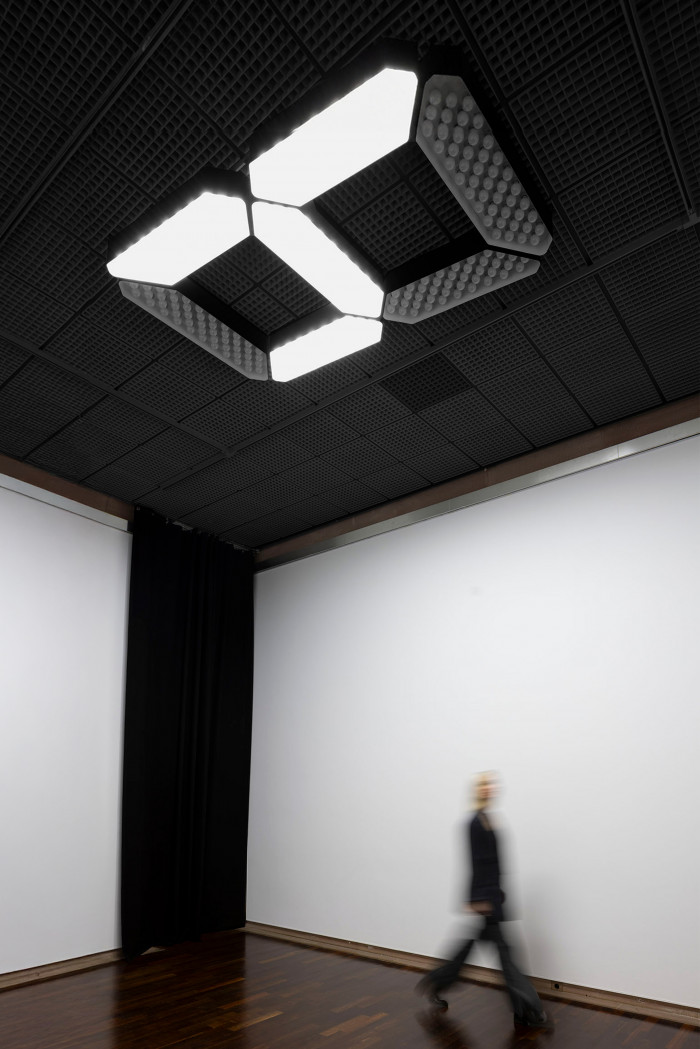 Tatsuo Miyajima, ‘Life Face on Gold, 2023’