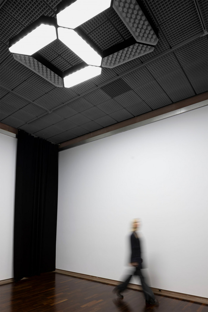 Tatsuo Miyajima, ‘Life Face on Gold, 2023’