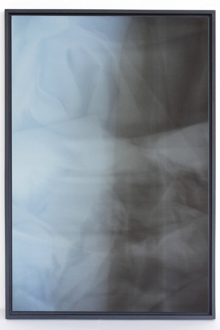 Véronique Arnold, ‘Pliure d'eau’, 2014, ink print, Hahnemühle paper on aludibond