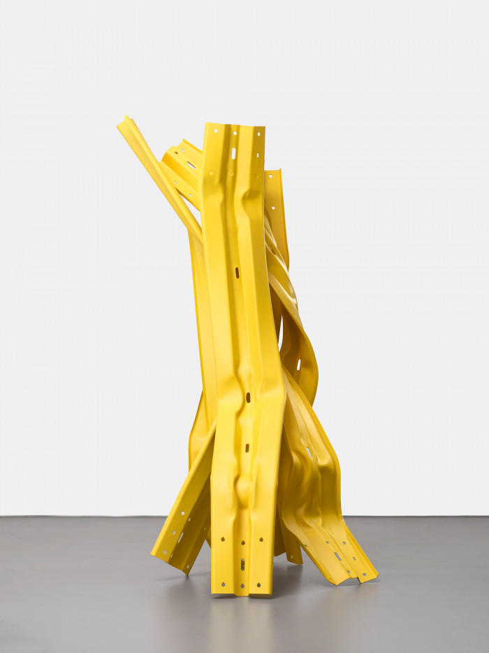 Bettina Pousttchi, ‘Vertical Highways A32’, 2023, Guard rails, steel, unique