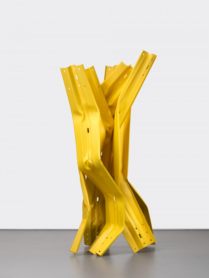 Bettina Pousttchi, ‘Vertical Highways A32’, 2023, Guard rails, steel, unique