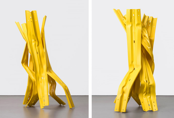 Bettina Pousttchi, ‘Vertical Highways A32’, 2023, Guard rails, steel, unique