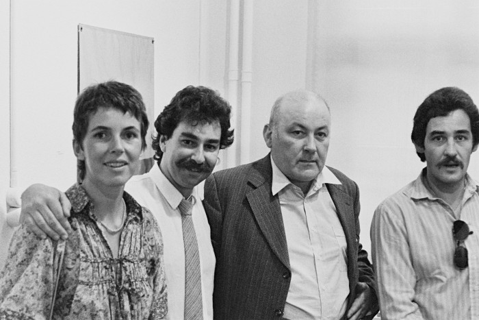 ‘Ursula Hablützel, Felix Buchmann, Dieter Roth, HR Voser, Eröffnung Dieter Roth’